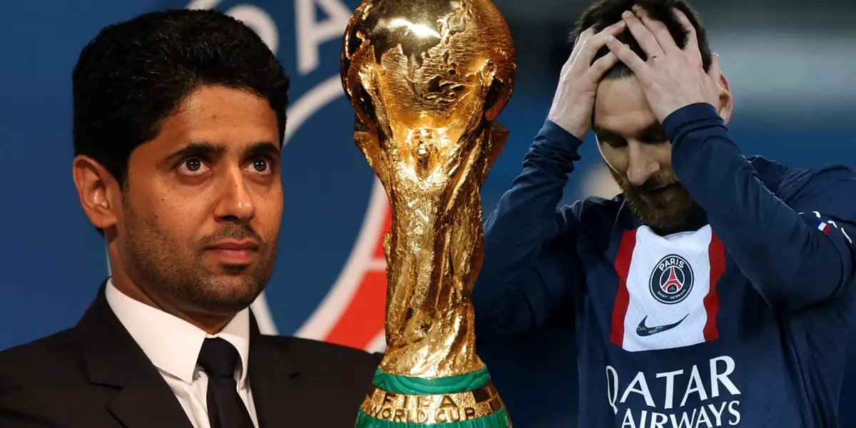 Al-Khelaïfi reveló por qué no homenajeó a Messi en PSG tras el Mundial