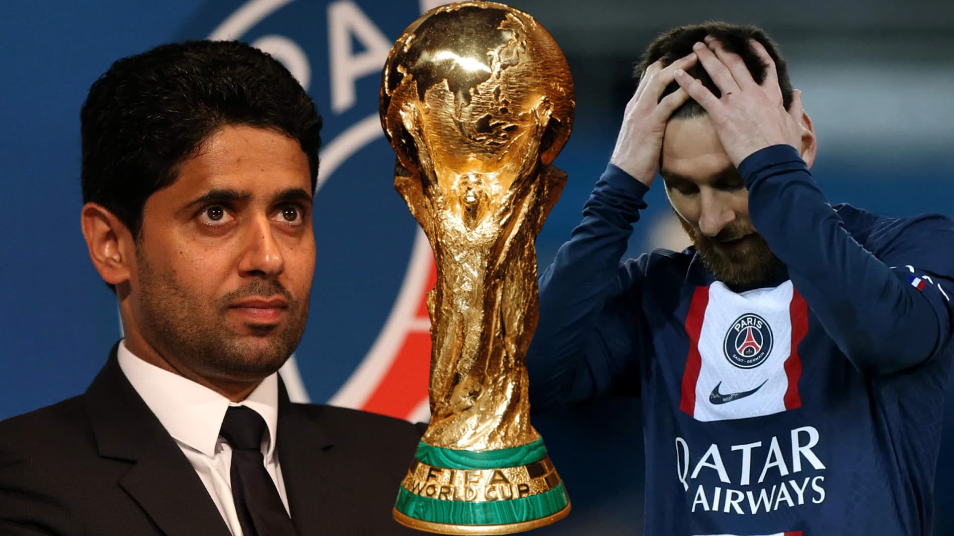 Al-Khelaïfi reveló por qué no homenajeó a Messi en PSG tras el Mundial
