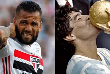 Al lateral de Brasil se le fue la boca al hablar del mejor de todos los tiempos y ahora está cerca de quedarse sin club