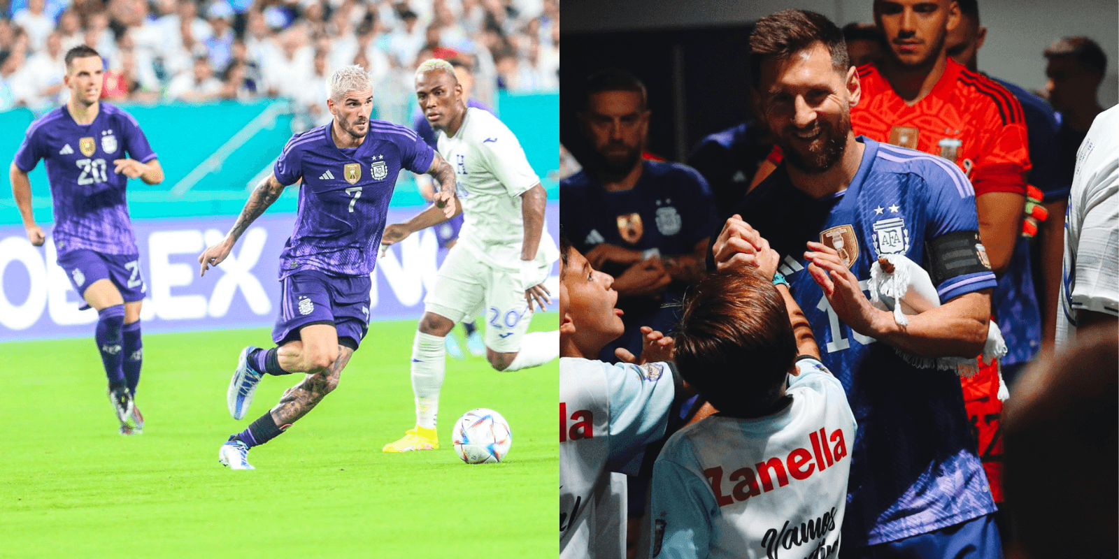 Al mediocampista no se le pasa ningún detalle y estuvo atento a los pedidos del staff y jugadores de Honduras