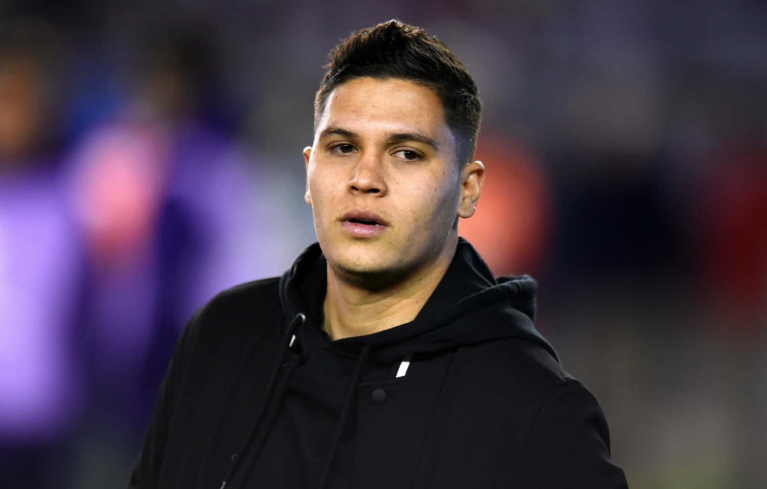 Al ser consultado al respecto en una rueda de prensa, el cafetero "gambeteó" la pregunta, tal como en la cancha.