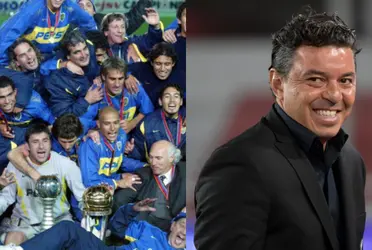 Alcanzó la gloria con Boca Juniors pero ahora llenó de elogios a Marcelo Gallardo.