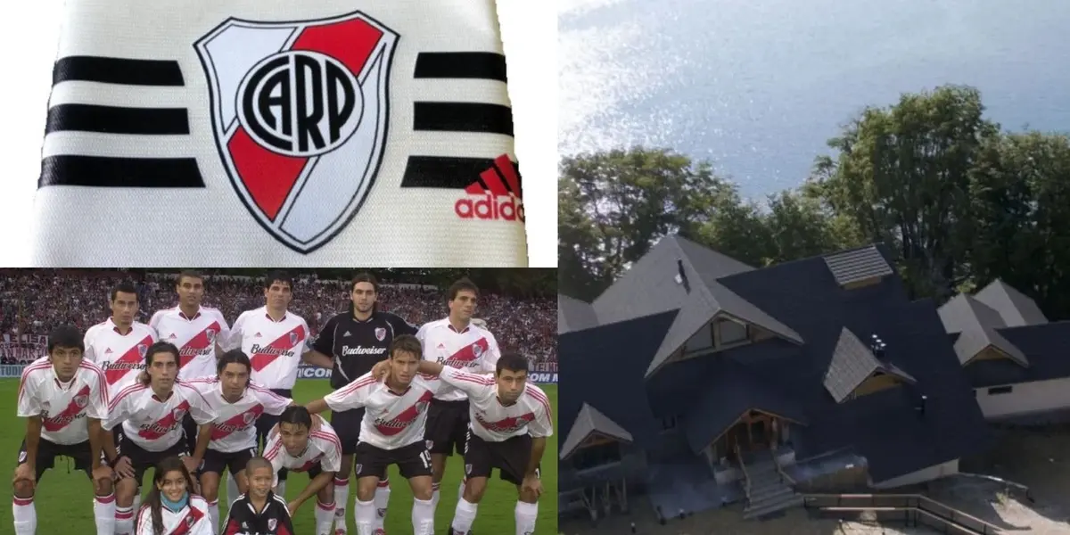 Alejado del fútbol, una pieza importante del pasado Millonario pasa sus días realizando otra actividad laboral.