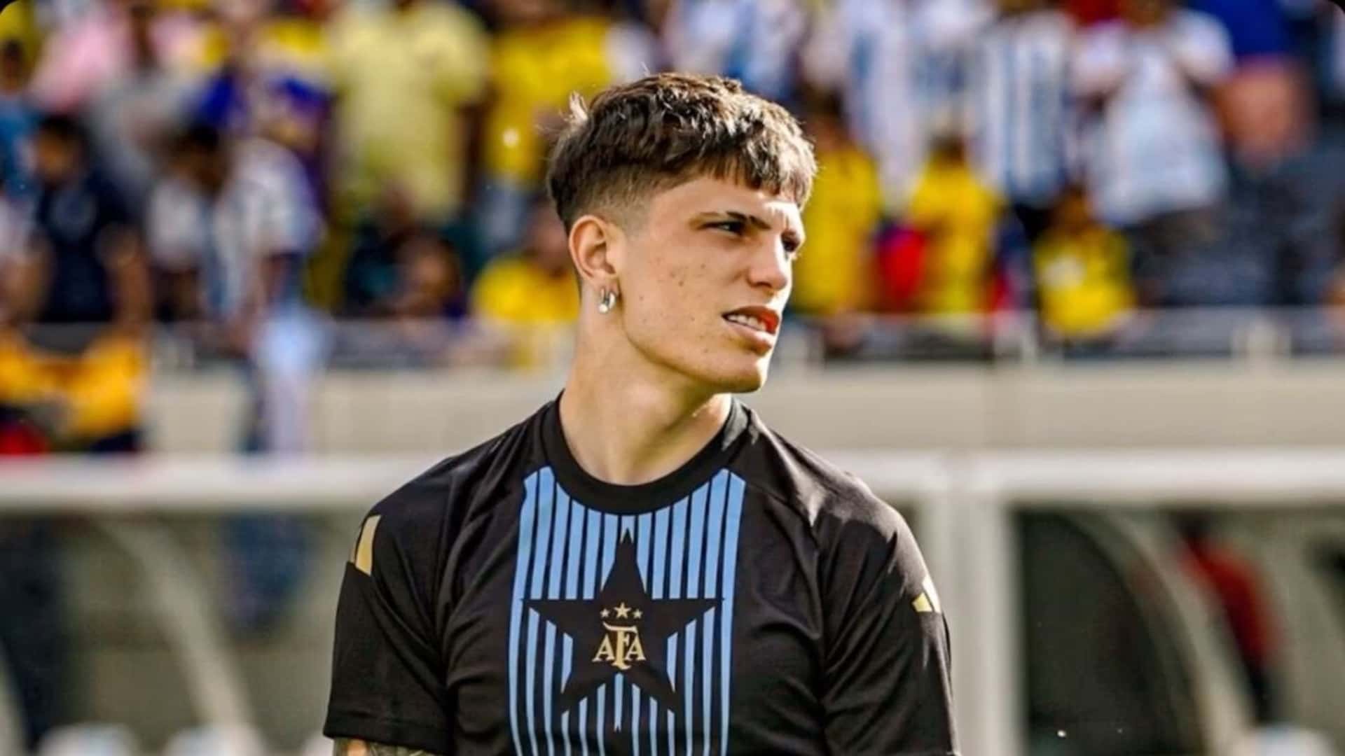 Alejandro Garnacho en Argentina