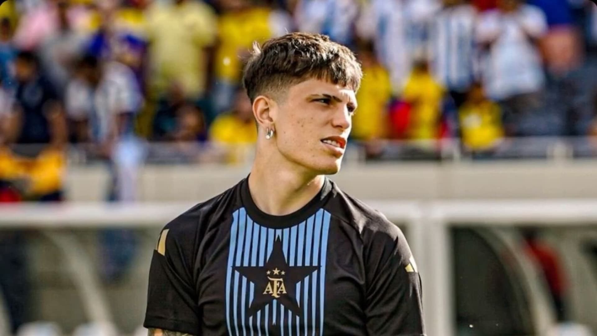Alejandro Garnacho en Argentina