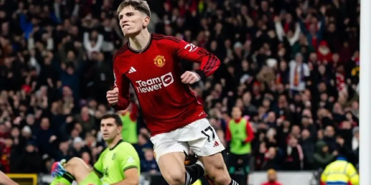 Alejandro Garnacho es una de las figuras del United.