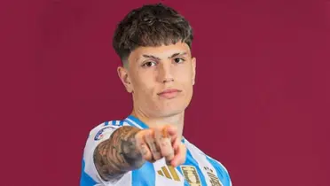 Alejandro Garnacho, Selección Argentina.