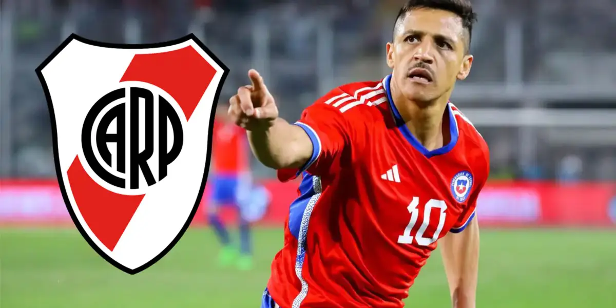 Alexis Sánchez en acción con la camiseta de Chile.