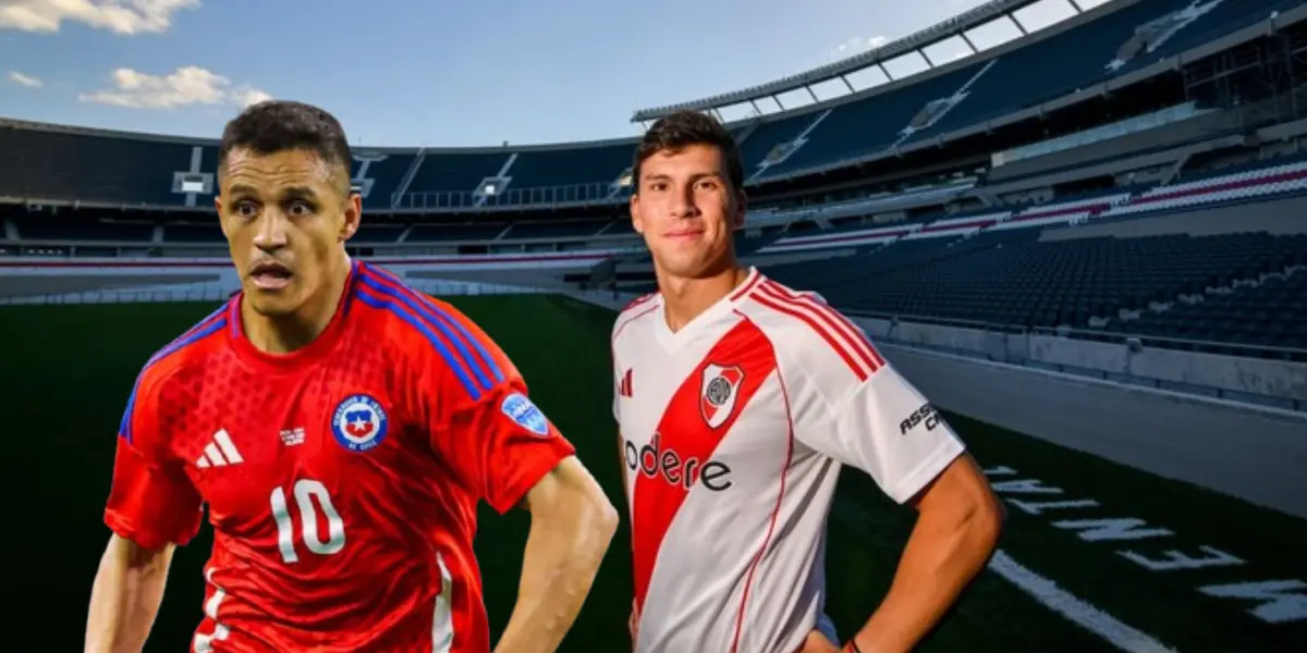 Alexis Sánchez - Gonzalo Tapia (Foto: River Plate)