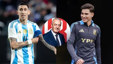 Alfaro se deshizo en elogios con un jugador de la Selección Argentina