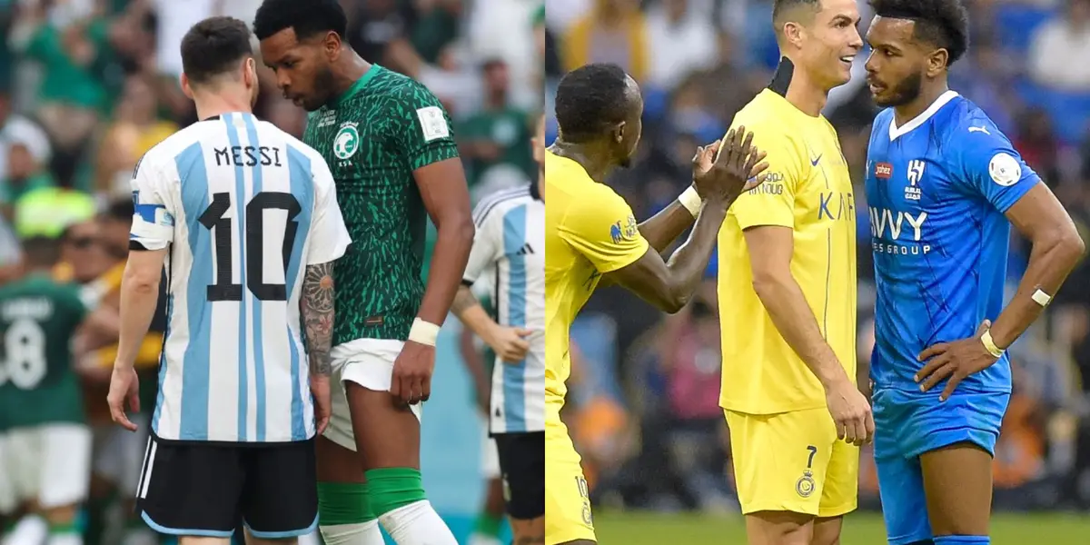 Ali Al-Bulayhi saltó a la fama por su cruce con Leo en el Mundial y tiempo después también tuvo un episodio con Cristiano.