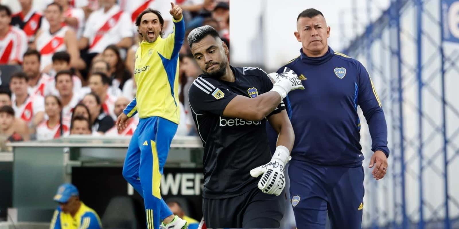 Almirón, Romero y Diego Martínez.