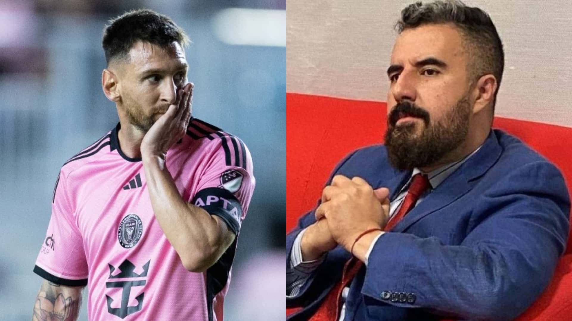 Álvaro Morales criticó nuevamente a Lionel Messi