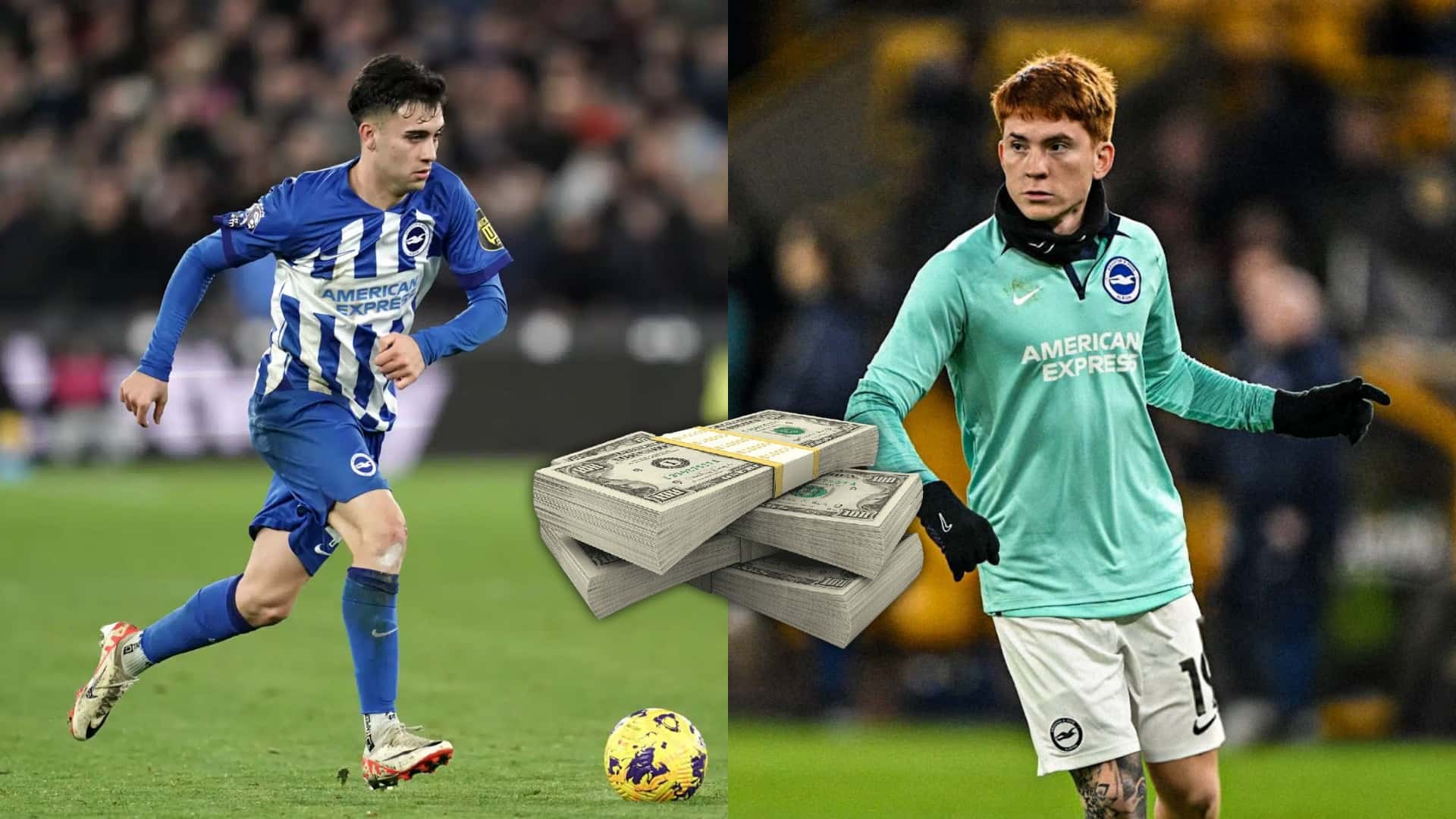 Ambas jóvenes promesas comparten vestuario en el Brighton and Hove Albion.