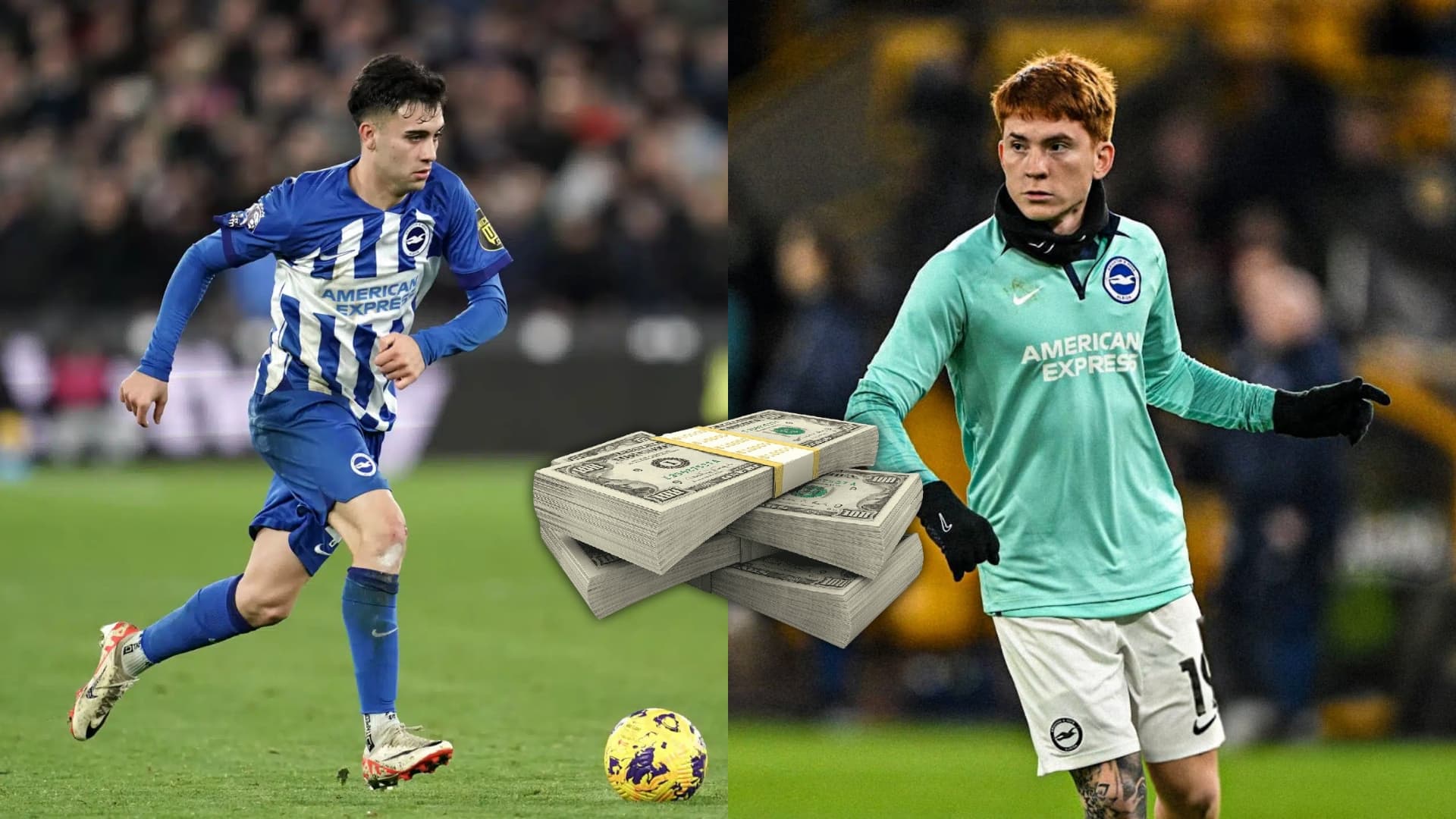 Ambas jóvenes promesas comparten vestuario en el Brighton and Hove Albion.