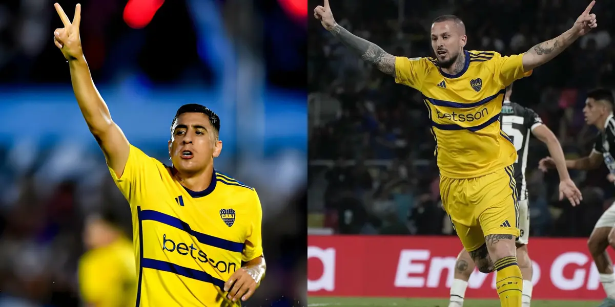 Ambos delantero anotaron en el compromiso del Xeneize ante Tigre por la Copa de la Liga.