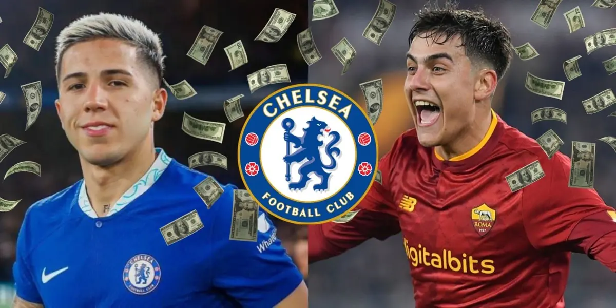 Mientras Enzo Fernández gana 7 millones, el sueldo que Chelsea le daría a Dybala