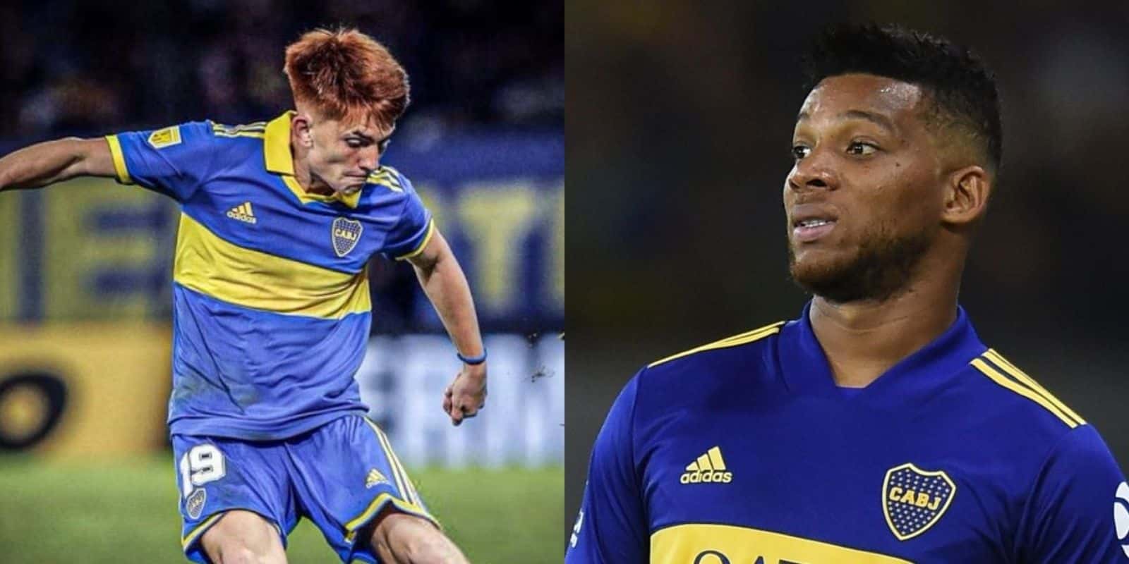 Ambos son competidores natos del lateral izquierdo, en donde el colombiano fue titular ante Arsenal y la pasó muy mal. La acción del pibe.