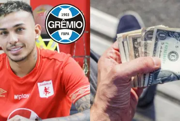 América de Cali se plantea la salida de Duván Vergara pero la cifra se esperaba que fuera más alta. Mira cuánto dinero pretende dar Gremio