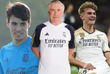 Ancelotti tomó una decisión con Nico Paz que celebran en Argentina