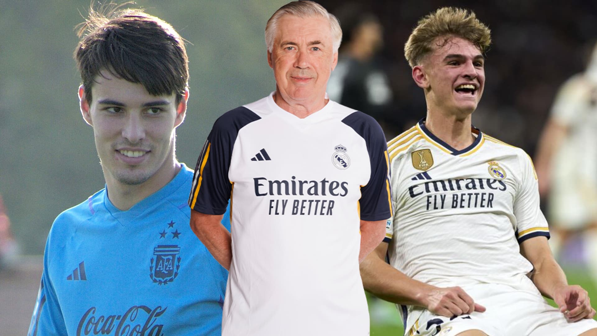 Ancelotti tomó una decisión con Nico Paz que celebran en Argentina