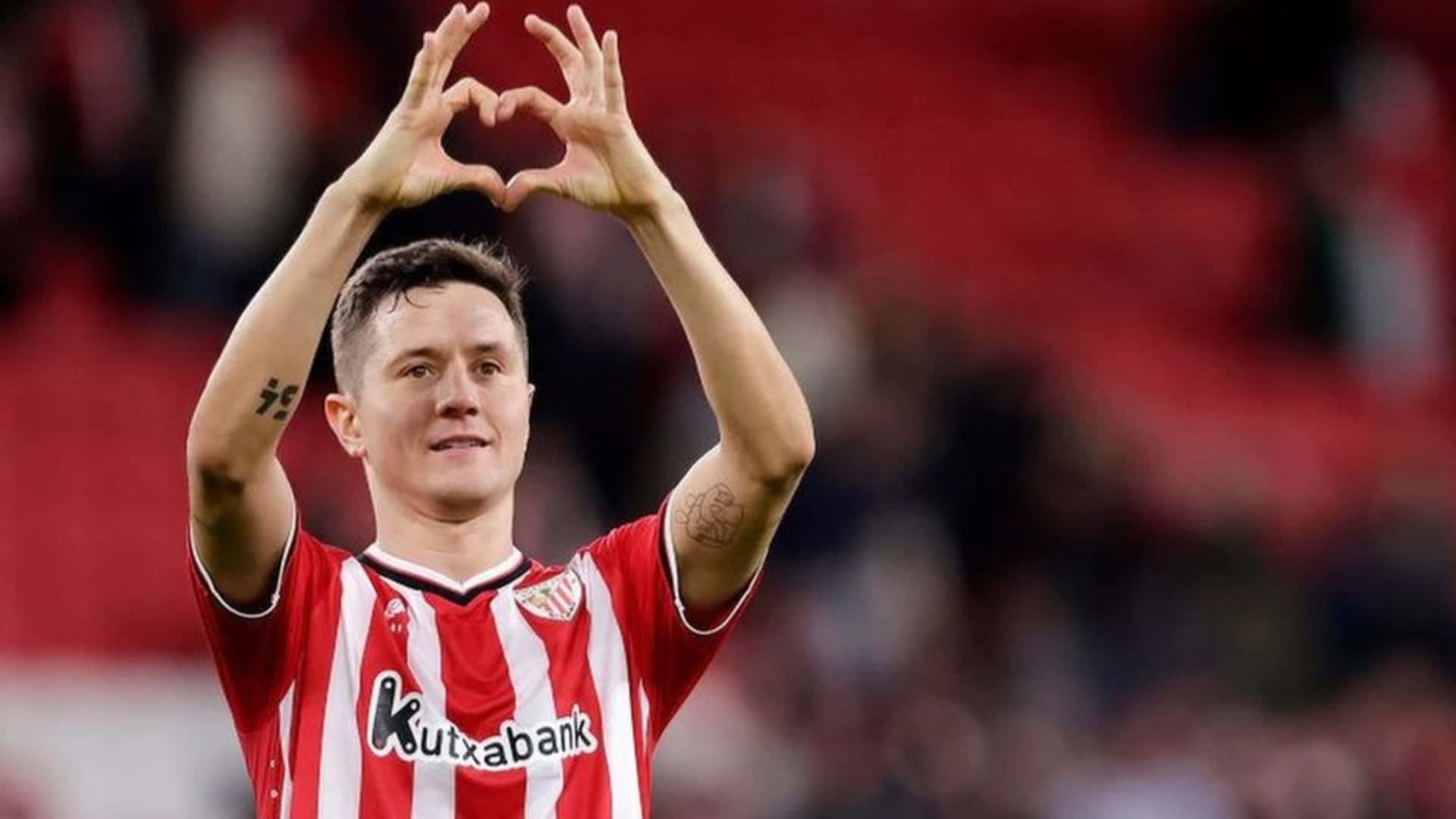 Ander Herrera se despidió de su club