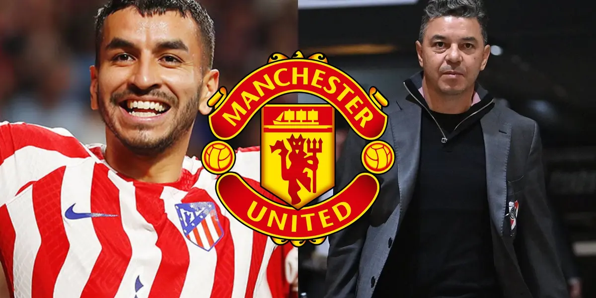 Ángel Correa en el Atlético de Madrid y Marcelo Gallardo en River.