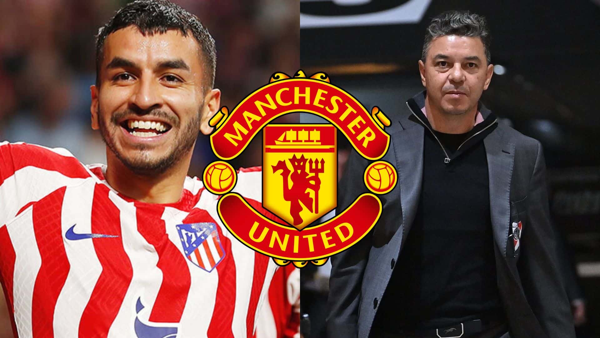 Ángel Correa en el Atlético de Madrid y Marcelo Gallardo en River.