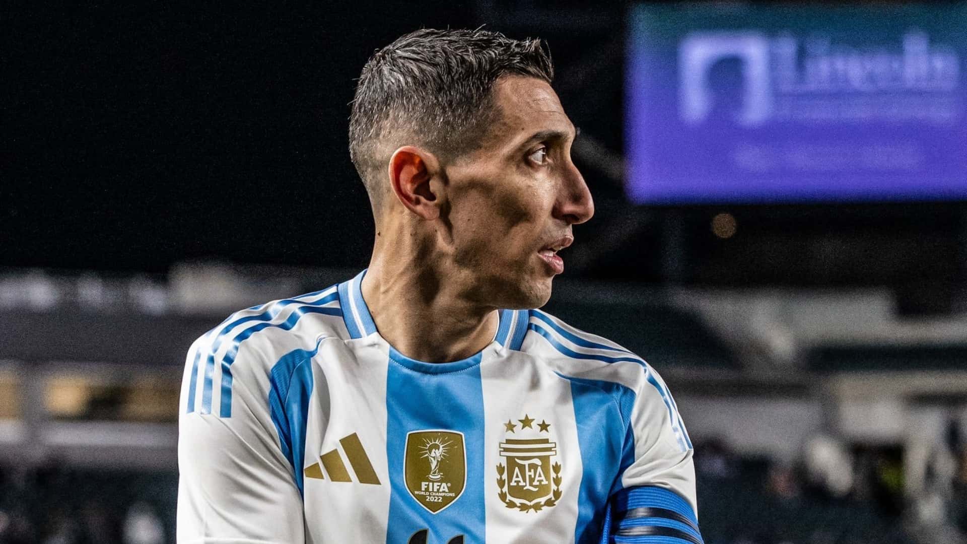 Ángel Di María enfocado en la Selección Argentina