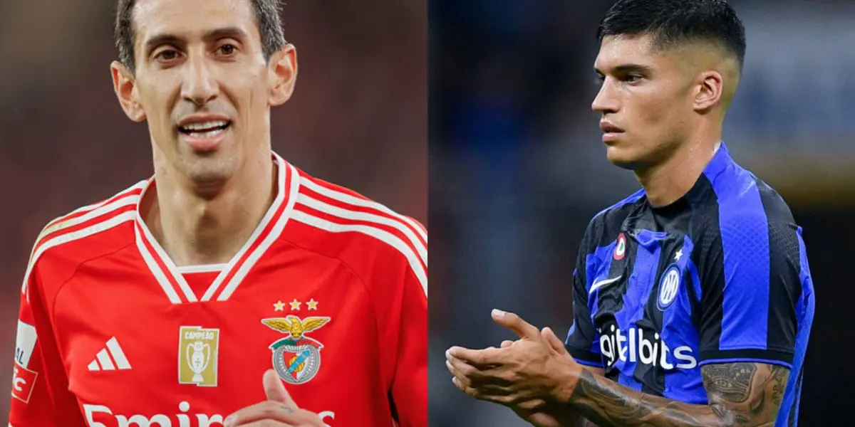 Ángel Di María y Joaquín Correa.