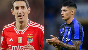 Ángel Di María y Joaquín Correa.