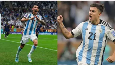 Ángel Di María y Paulo Dybala.