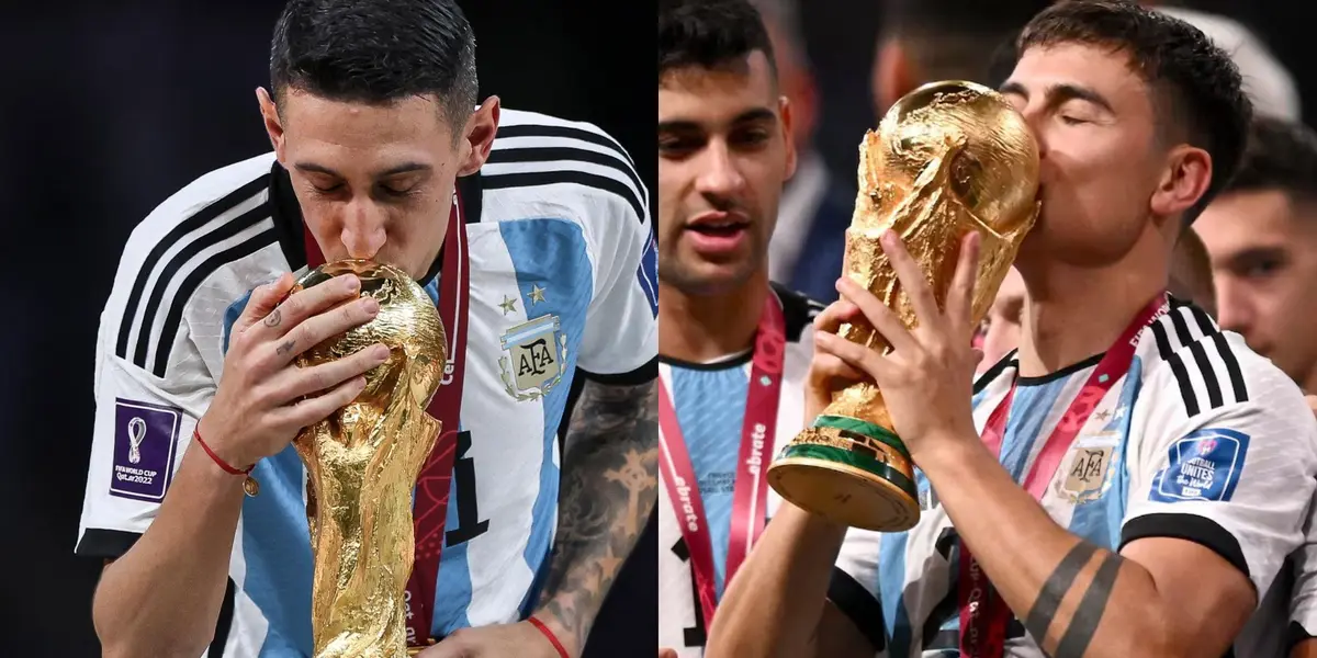 Ángel Di María y Paulo Dybala.