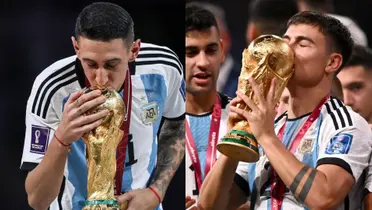 Ángel Di María y Paulo Dybala.