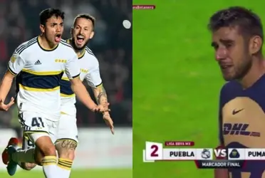 Anoche Luca Langoni hizo delirar a los hinchas Xeneizes con su gol, mientras que Salvio fue el hazmerreír de ellos horas después.