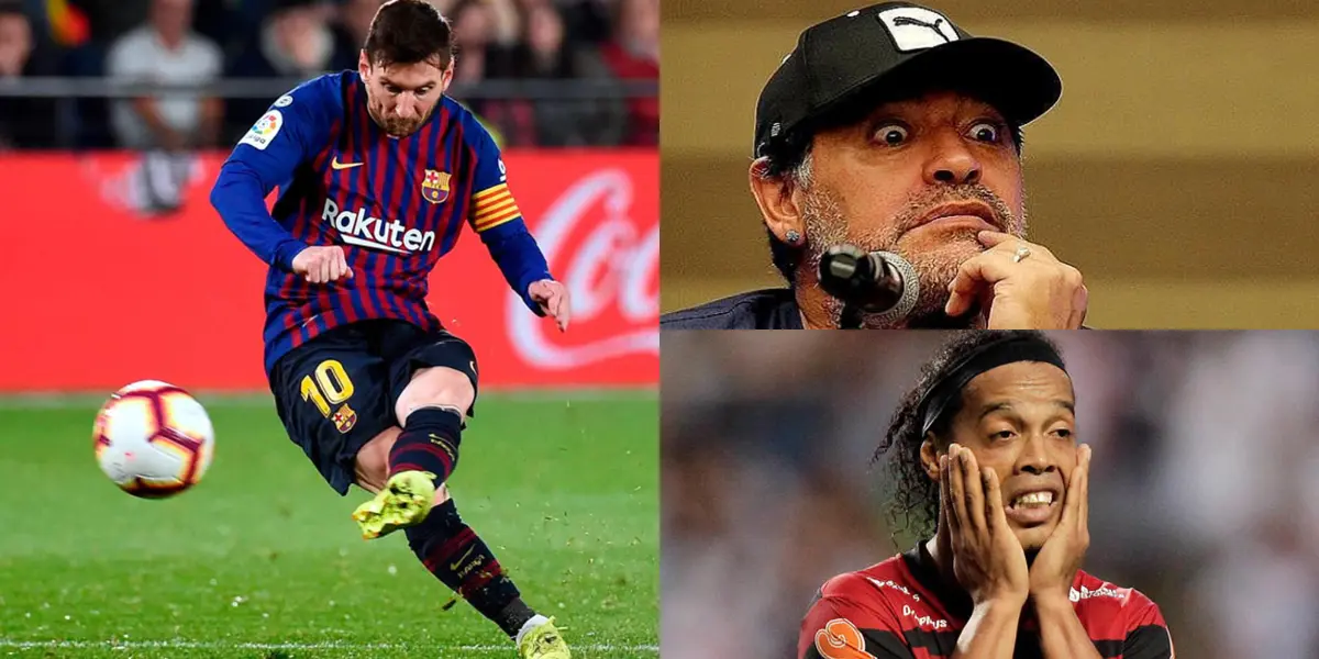 Años atrás, se reveló en quién se inspiró el capitán de Argentina para ser uno de los mejores cobradores de tiros libres