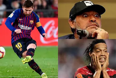 Años atrás, se reveló en quién se inspiró el capitán de Argentina para ser uno de los mejores cobradores de tiros libres