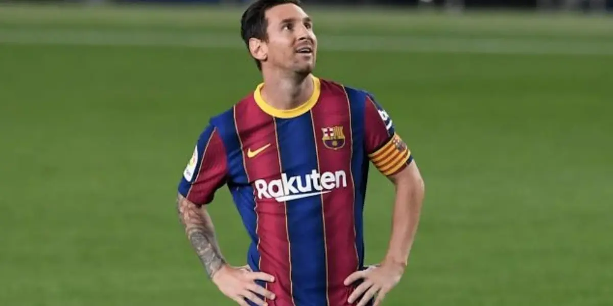 Antes de que la rompiera toda en el último partido del Barcelona ante al Betis por la Liga de España viniendo desde el banco, Lionel Messi parecía no estar del todo bien. Este es el responsable.
