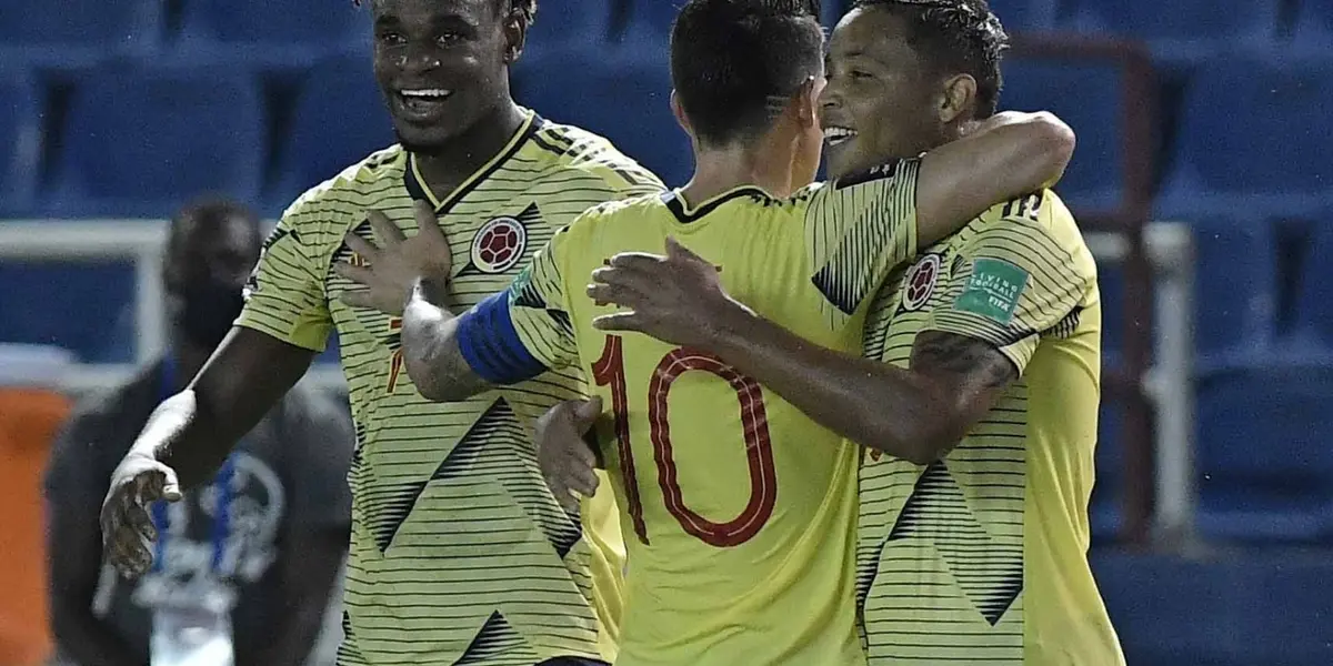 Antes de saltar a la cancha habría sucedido esto en el camerino de la Selección Colombia entre James Rodríguez, Duván Zapata y Luis Muriel