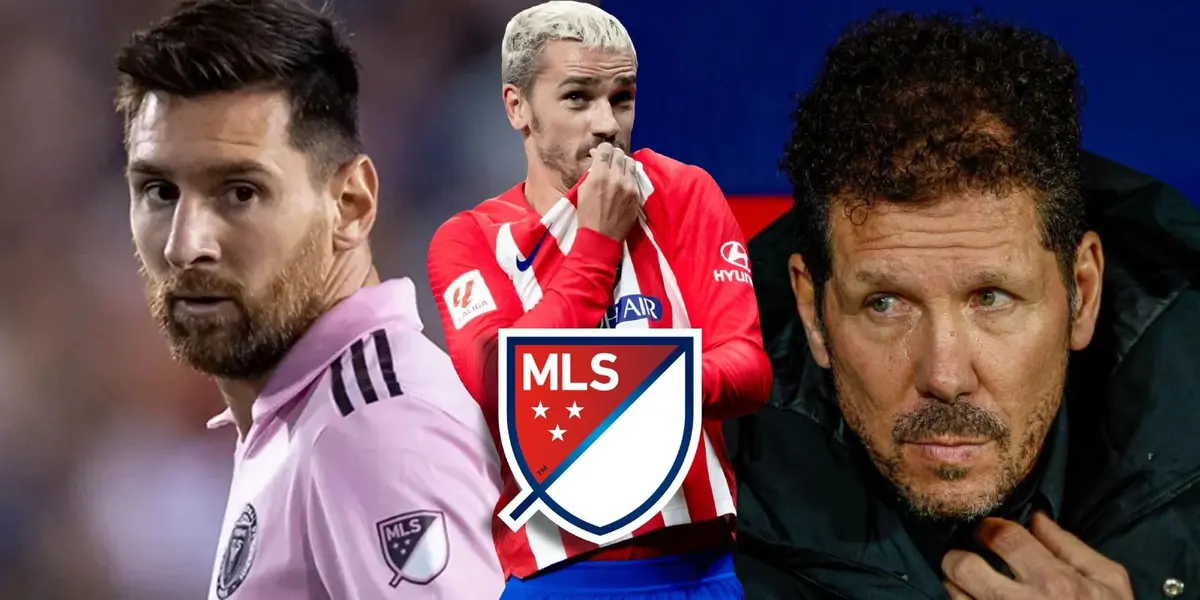 Antoine es la gran figura del Atlético de Madrid, pero ya adelantó que desea jugar en Estados Unidos.