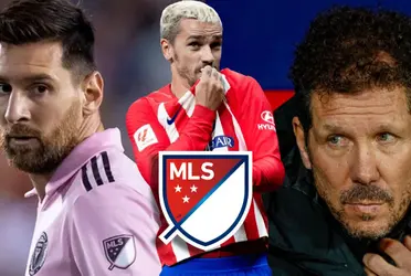 Antoine es la gran figura del Atlético de Madrid, pero ya adelantó que desea jugar en Estados Unidos.