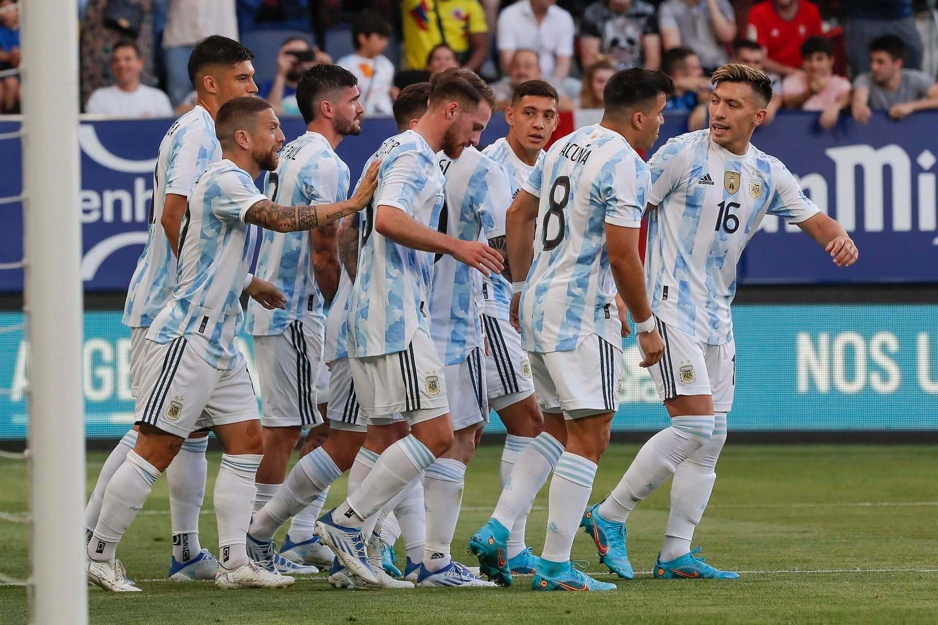Argentina enfrentó a Estonia en España en el último amistoso de la ventana de junio.