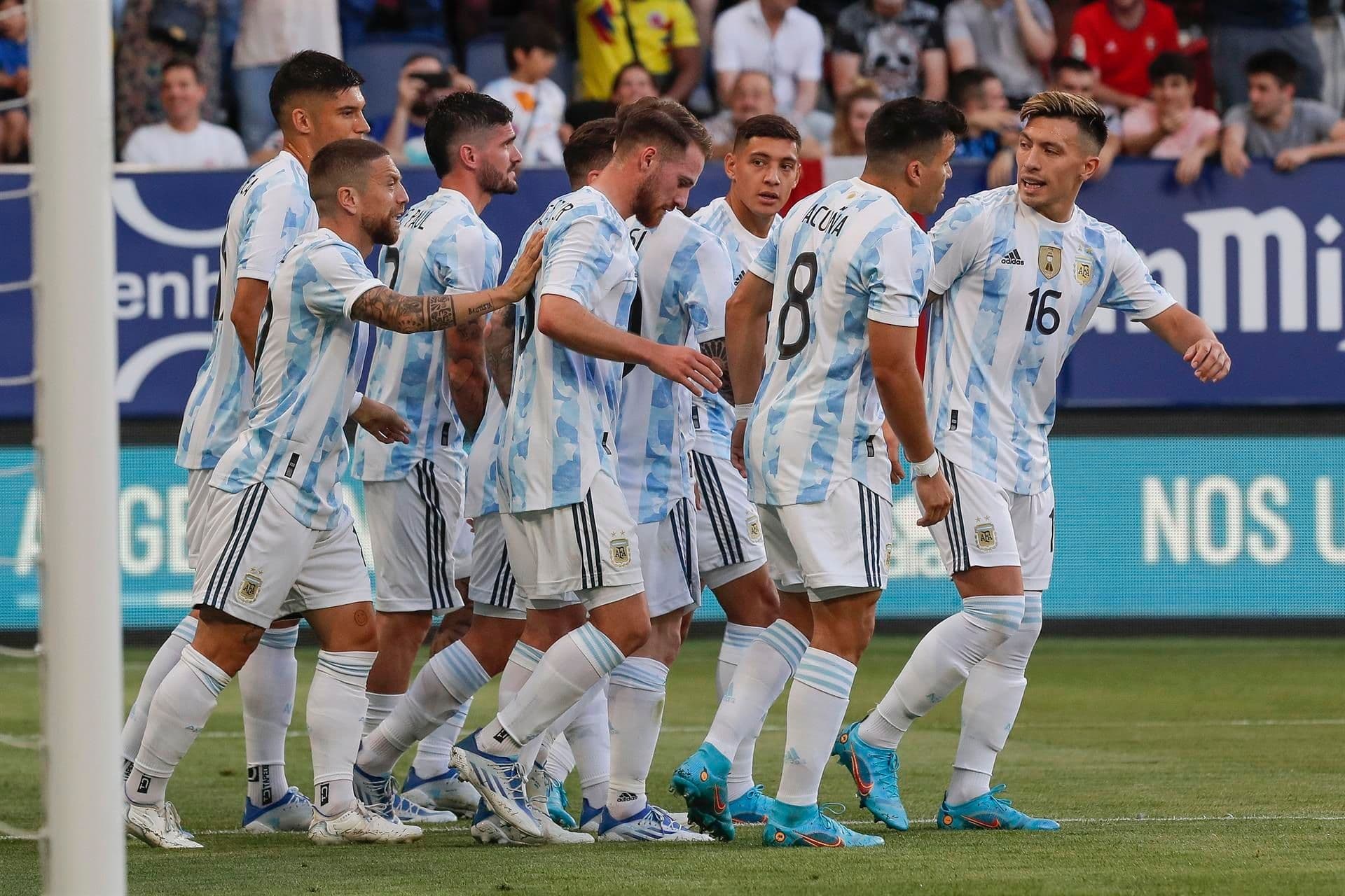 Argentina enfrentó a Estonia en España en el último amistoso de la ventana de junio.