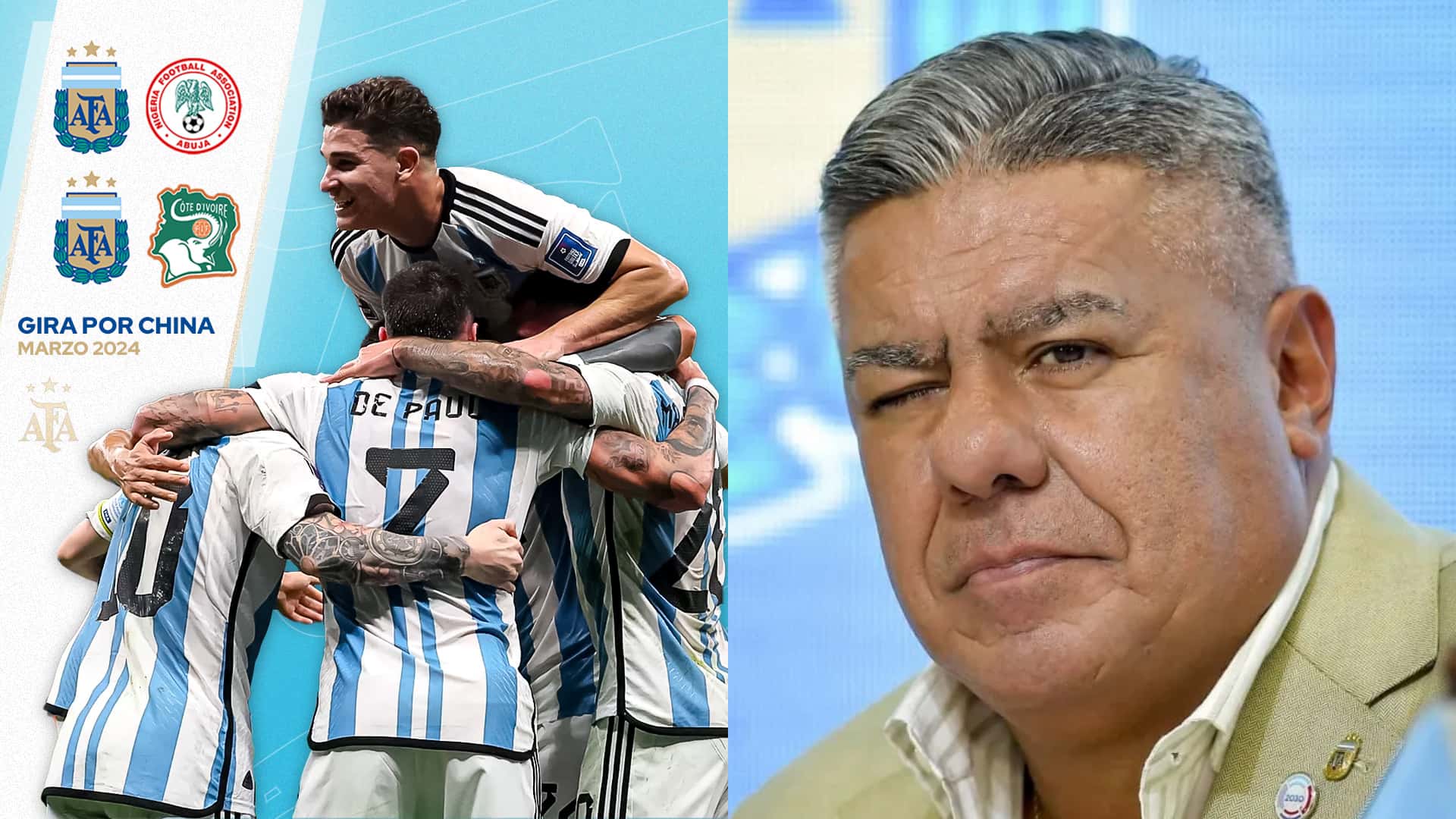 Argentina jugará con Nigeria y Costa de Marfil