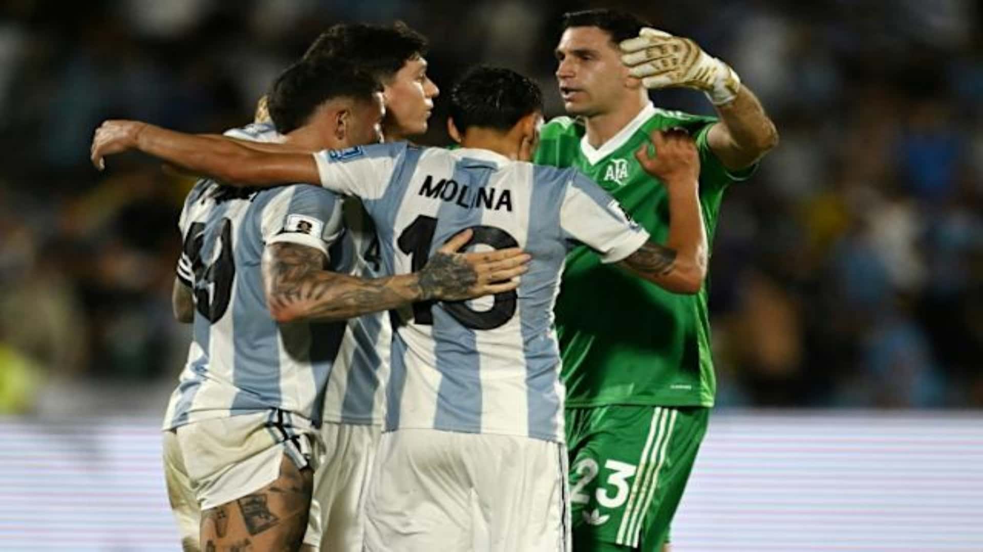 Argentina le ganó a Uruguay por 1 a 0 (Infobae)