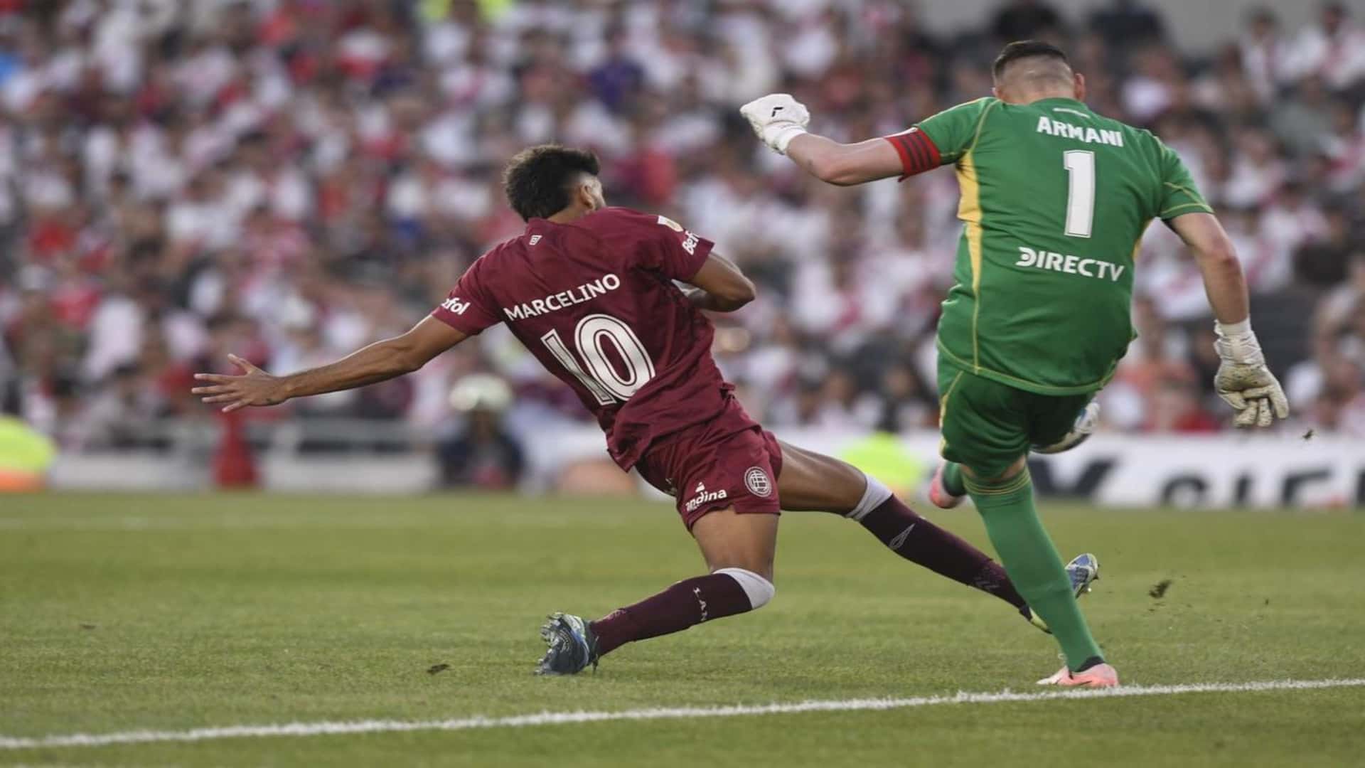 Armani fue la figura del partido (Marca)
