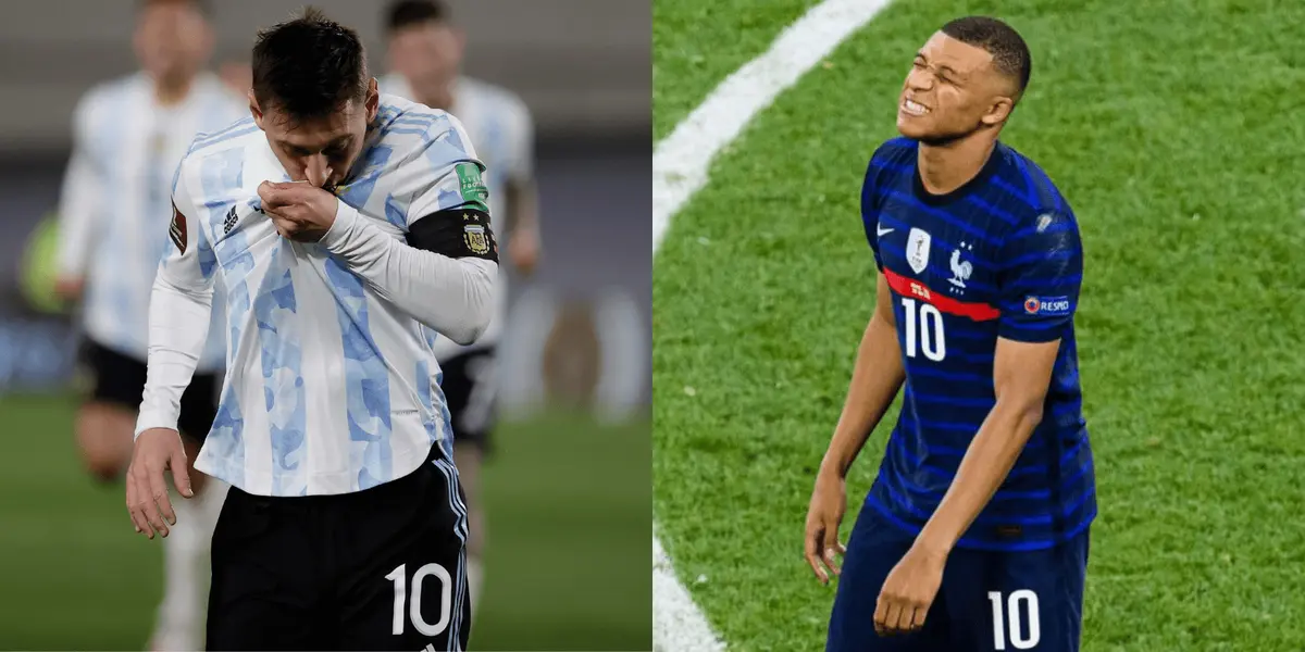 Aunque el francés marcó ante Austria, su Selección es última en la Nations League, mientras la Scaloneta mantiene su paso firme rumbo al Mundial