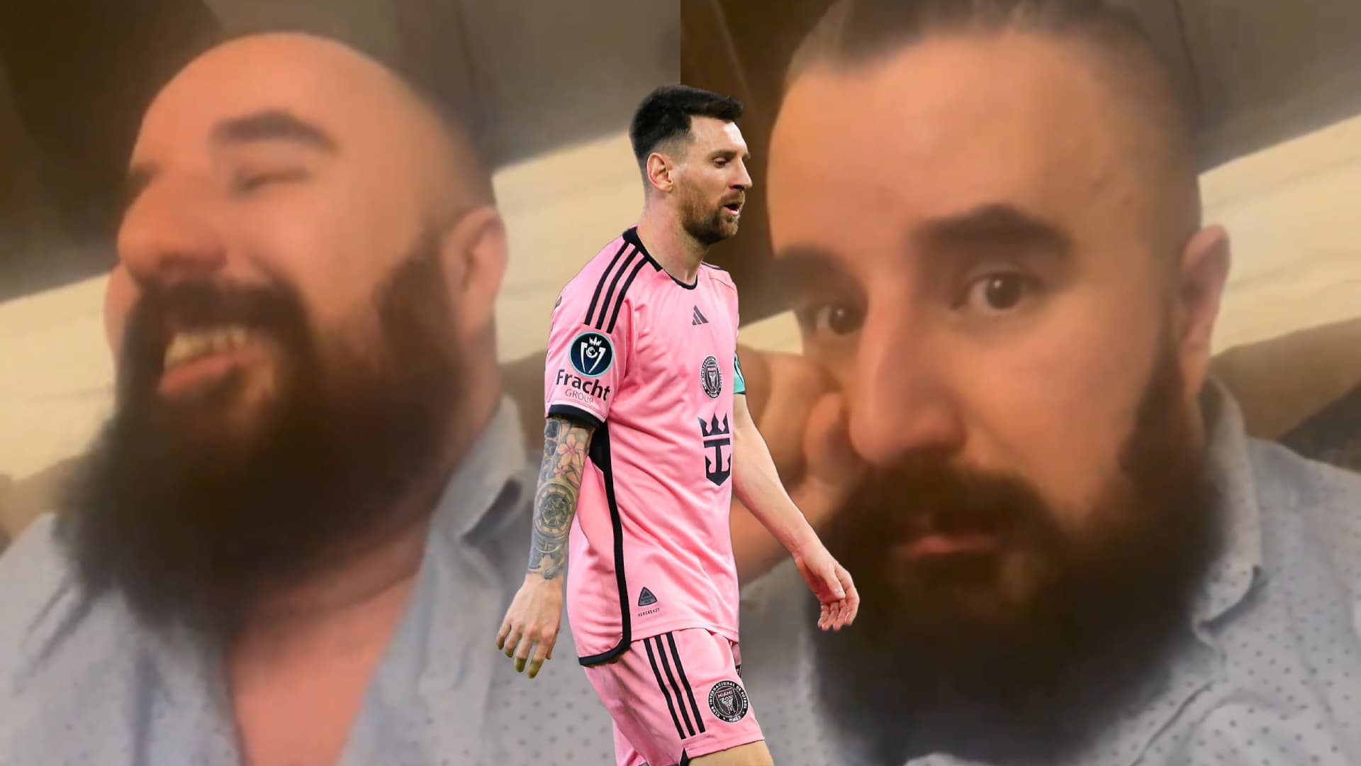 Ávlaro Morales le dedicó un video a Messi por la eliminación del Inter Miami