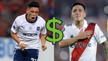 Mientras Independiente recibió 13 millones, el valor actual de Barco en River