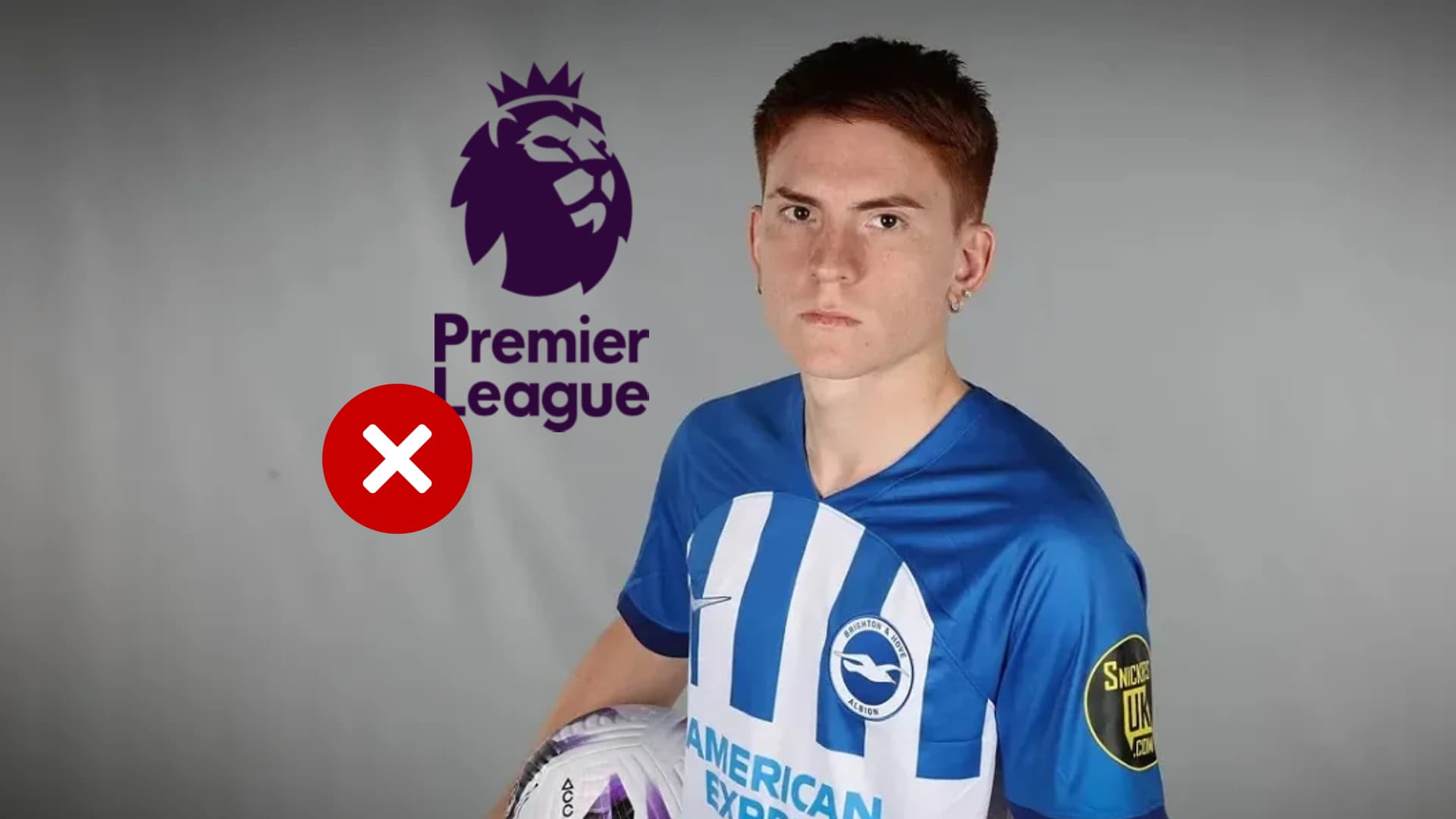 Barco no está listo para la Premier League según el DT de Brighton